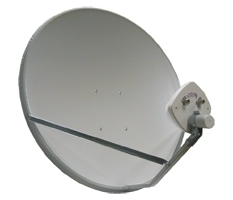 4G/3G антенна 90см с облучателем Antex UMO. Усиление 2х26 дБ