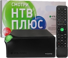 Комплект ресивер NTV Plus EKT DSD4514R с картой доступа