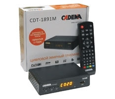 Ресивер цифрового ТВ Cadena CDT-1891M