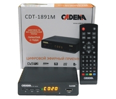 Ресивер цифрового ТВ Cadena CDT-1891M