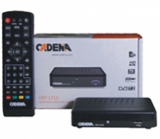 Ресивер цифрового ТВ Cadena CDT 1712