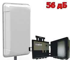 Антенна цифрового ТВ Cifra-12 с усилителем Бриз (56 дБ)