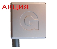 4G Антенна 2x15 dB. Gellan FB-15 MF 4G1800/4G2600