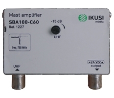 Усилитель цифрового ТВ Ikusi SBA-100-C60 40 dB
