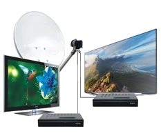 Комплект на 2 ТВ. IP ресиверы GS B528HD 4К и GS 593HD c антенной