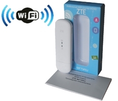 3G/4G модем ZTE MF79RU с Wi-Fi. Два антенных входа MIMO